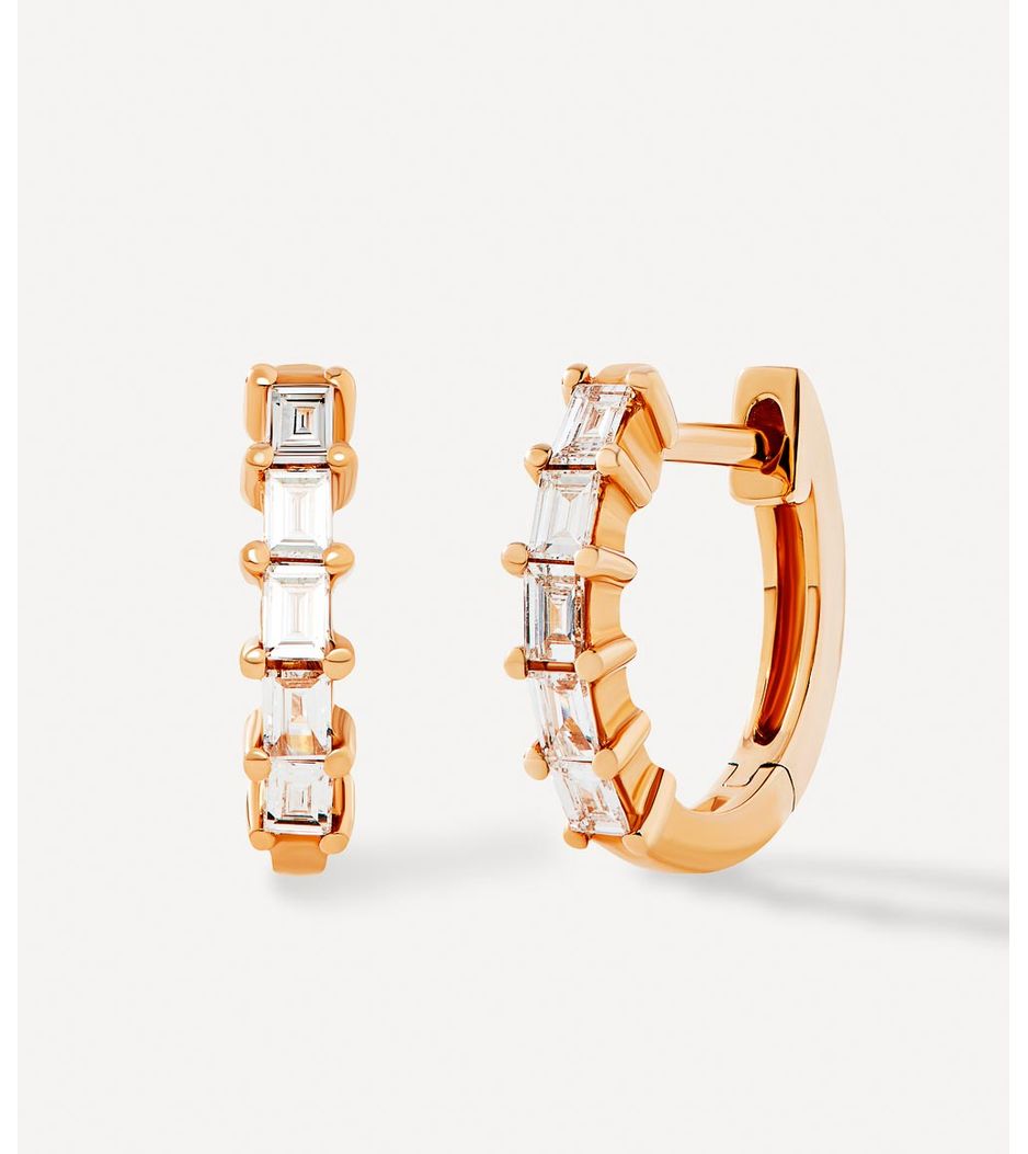 brinco-argola-de-ouro-rosa-com-diamantes-baguete brinco-argola-de-ouro-rosa-com-diamantes-baguete