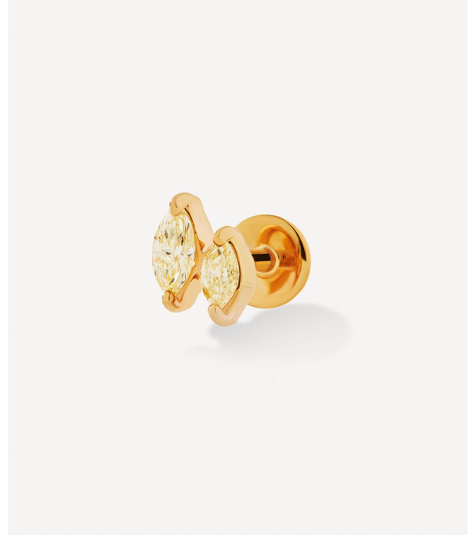 piercing-helix-com-diamantes-fancy-yellow-de-ouro piercing-helix-com-diamantes-fancy-yellow-de-ouro