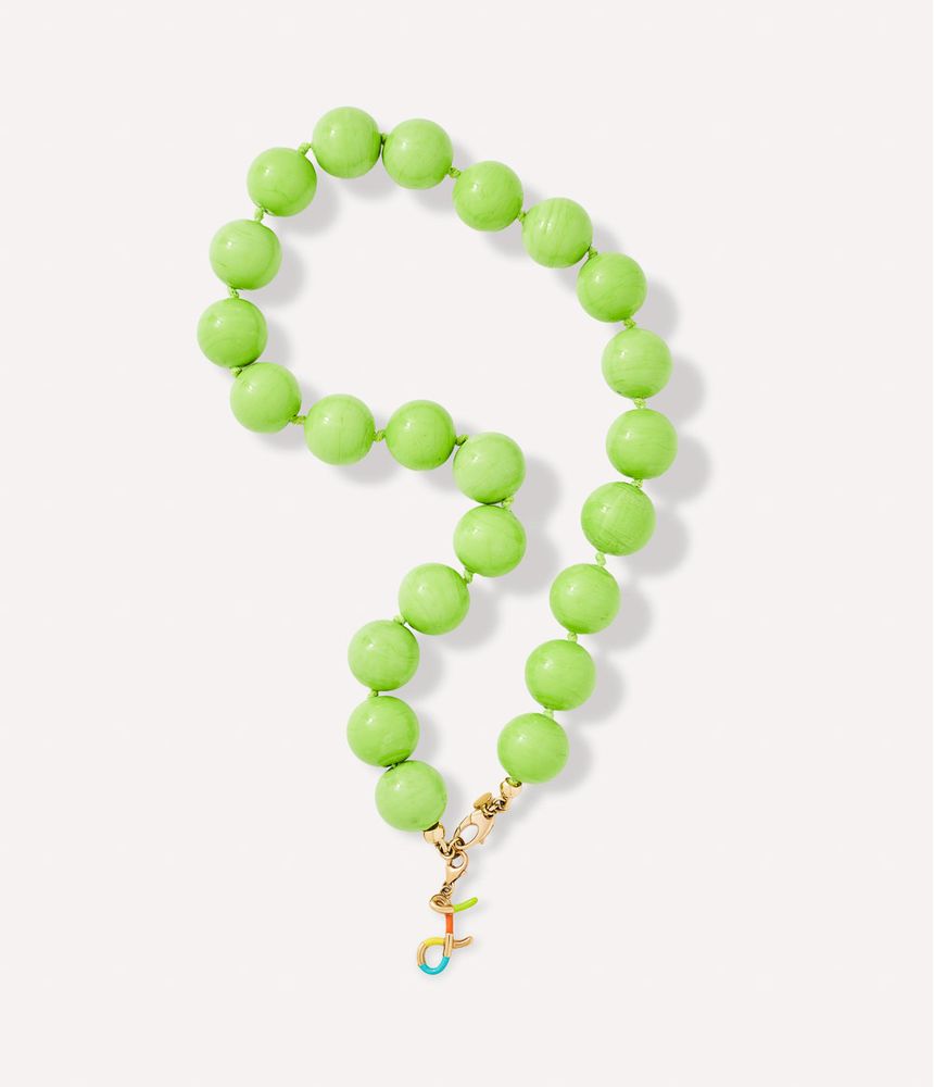Colar-light-green-murano-bead-de-ouro