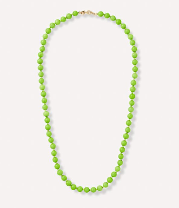 colar-light-green-murano-bead-de-ouro