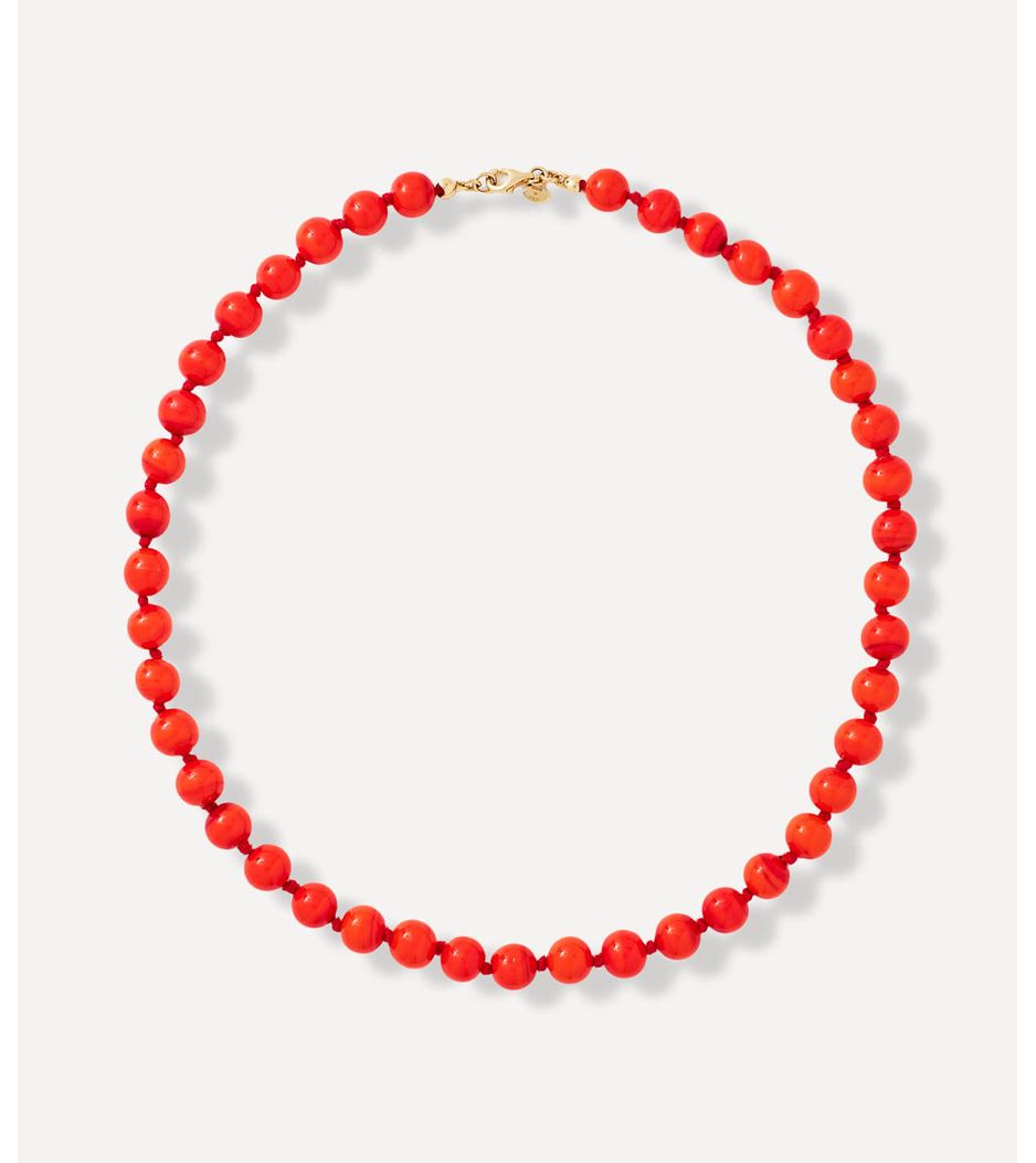 colar-orange-murano-bead-de-ouro colar-orange-murano-bead-de-ouro