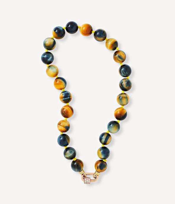 Colar-jumbo-beads-yellow-tiger-eyede-ouro