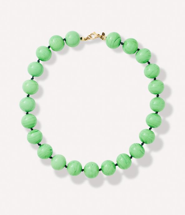 colar-green-murano-bead-de-ouro