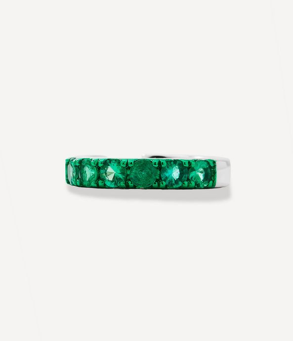 piercing-de-encaixe-electric-emerald-jumbo-de-ouro-branco