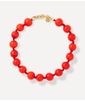 pulseira-orange-murano-bead-de-ouro