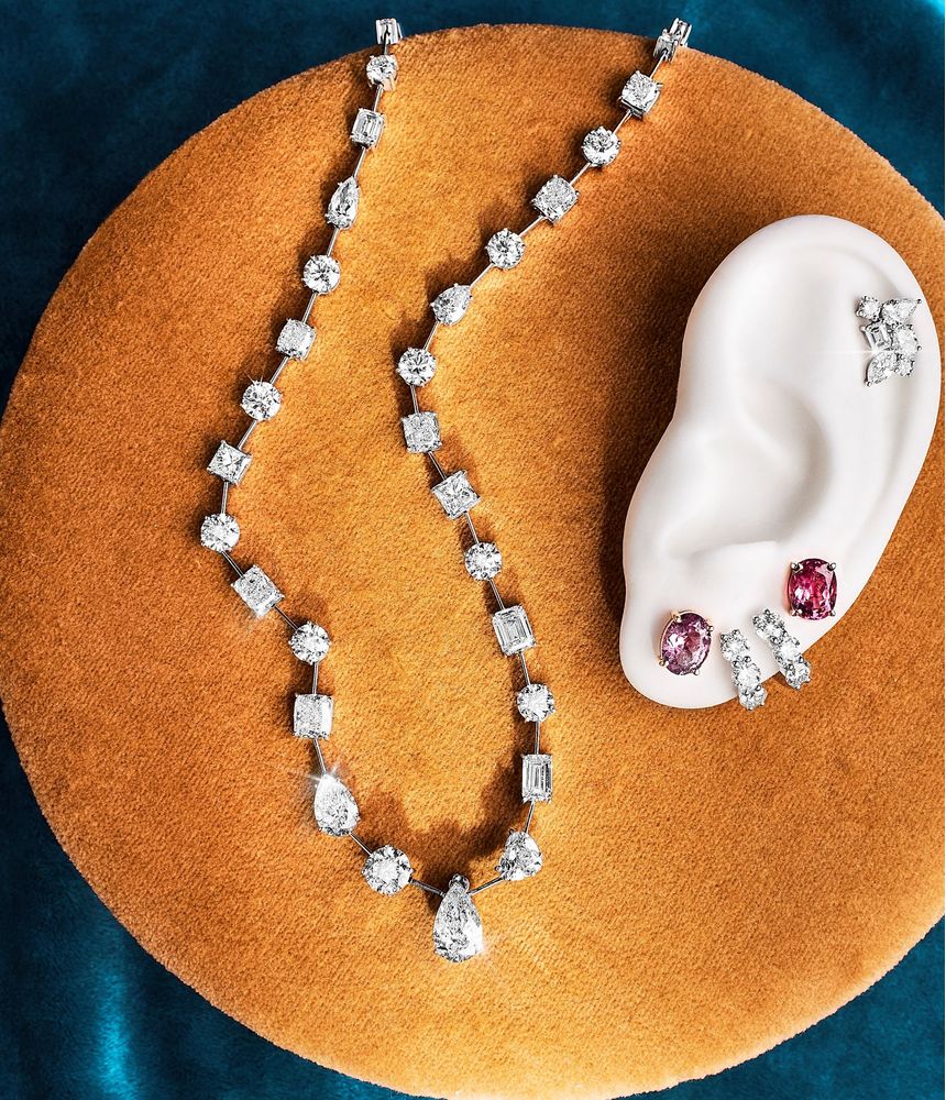 brinco-solitario-mismatched-tourmaline-oval-shape-de-ouro-rosa