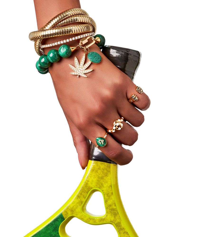 Pulseira-stretch-bracelet-de-ouro