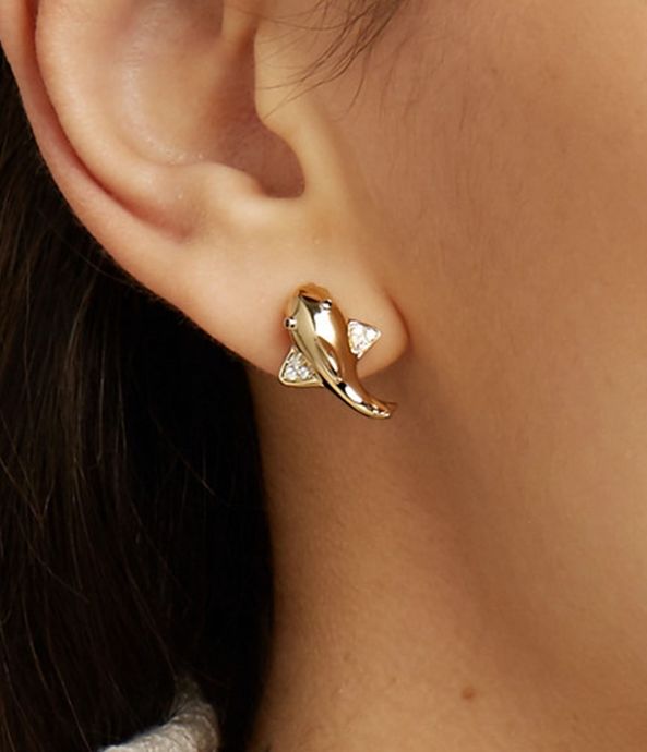 Brinco-unico-Yvonne-Leon-mini-requiem-diamants-de-ouro_3