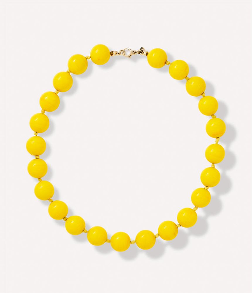 colar-yellow-murano-bead-de-ouro