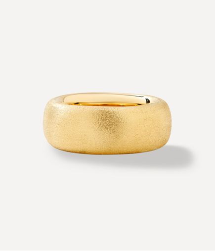 Anel-alianca-gold-donut-hard-brush-de-ouro