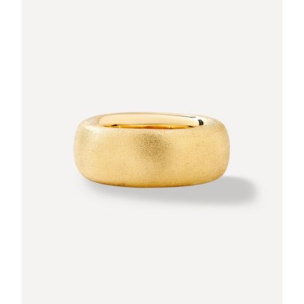 Anel-alianca-gold-donut-hard-brush-de-ouro