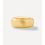 Anel-alianca-gold-donut-hard-brush-de-ouro