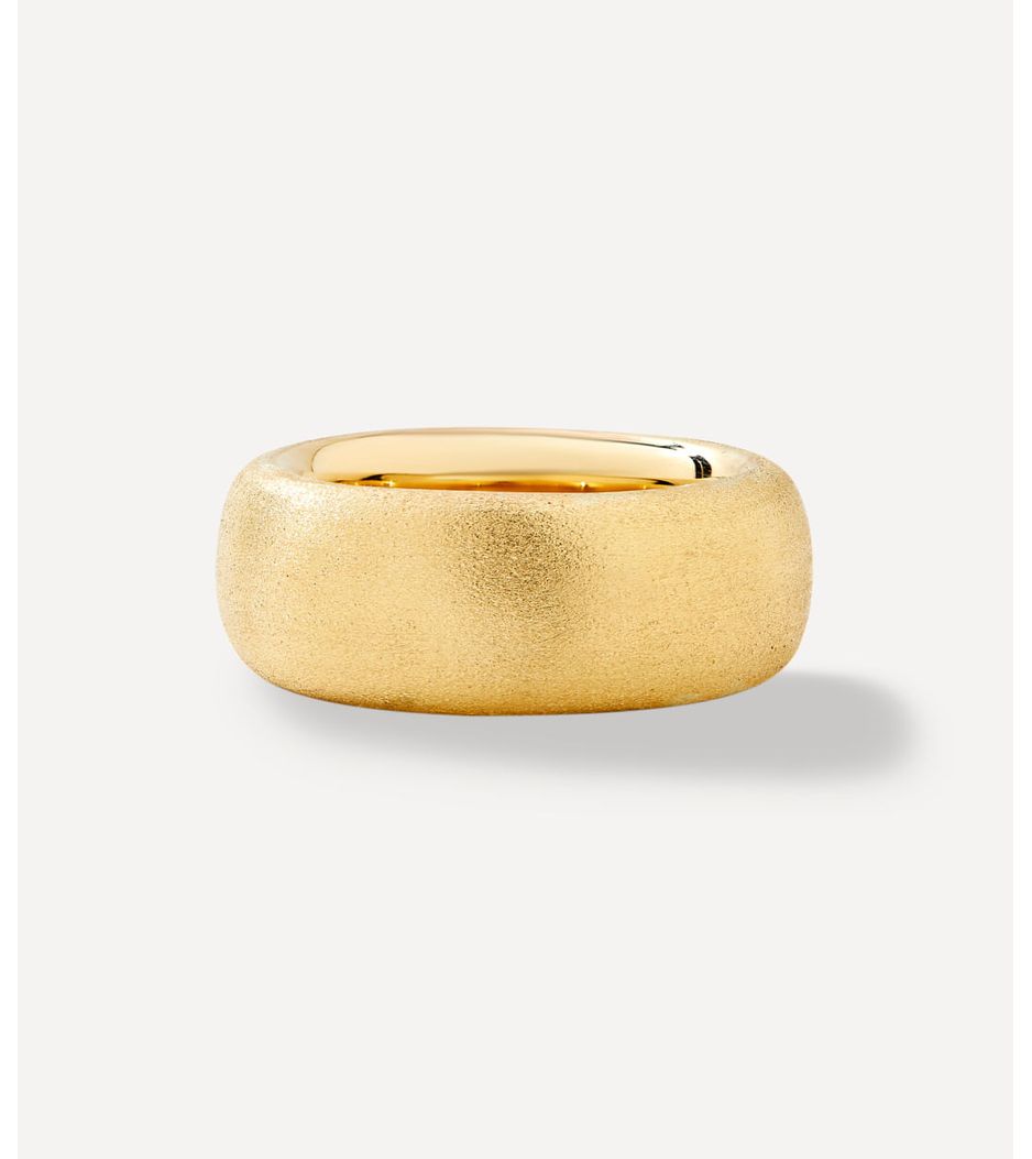 Anel-alianca-gold-donut-hard-brush-de-ouro Anel-alianca-gold-donut-hard-brush-de-ouro