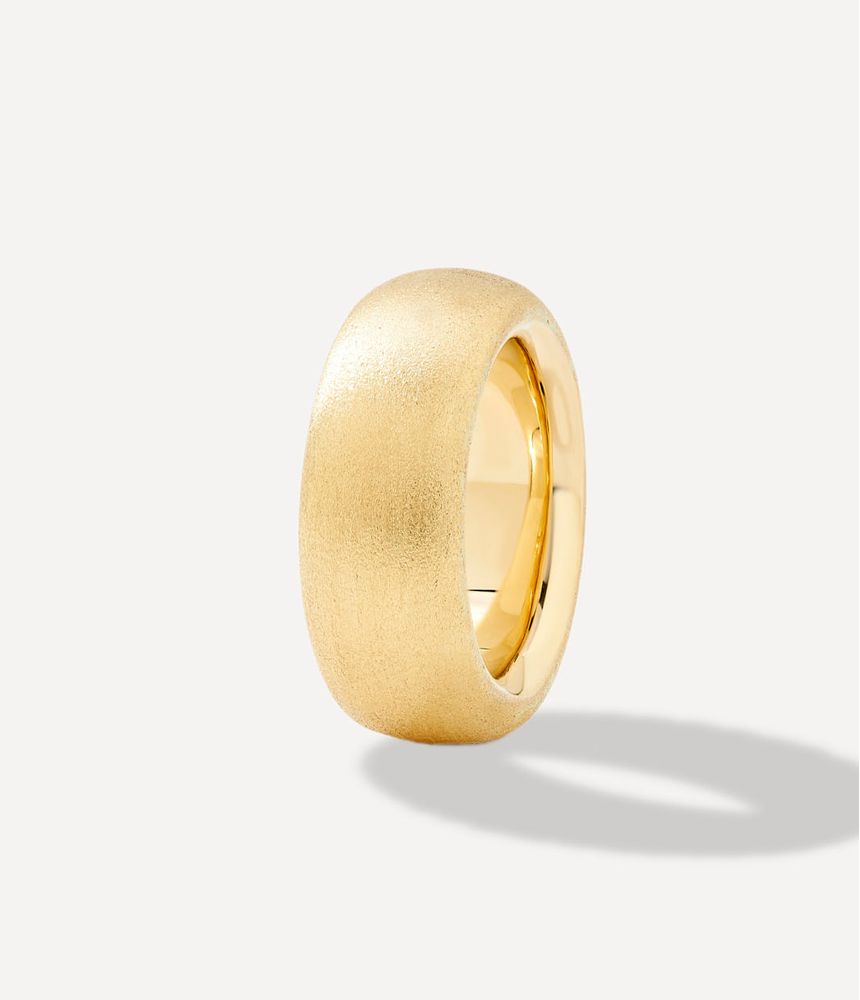 Anel-alianca-gold-donut-hard-brush-de-ouro