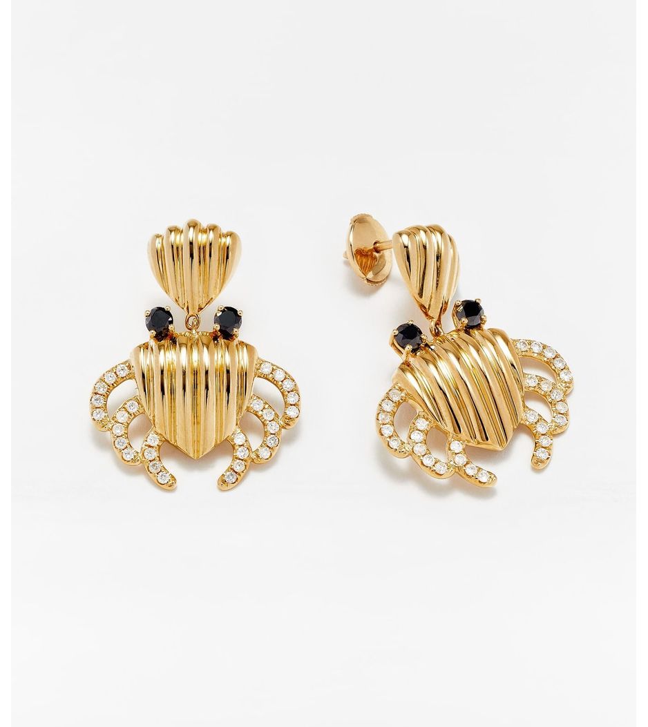 paire-de-boucles-d-oreille-crabe-coquillage-gm-or-jaune paire-de-boucles-d-oreille-crabe-coquillage-gm-or-jaune
