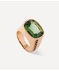 Anel-Dezso-green-tourmaline-shark-fin-ring-de-ouro-rosa