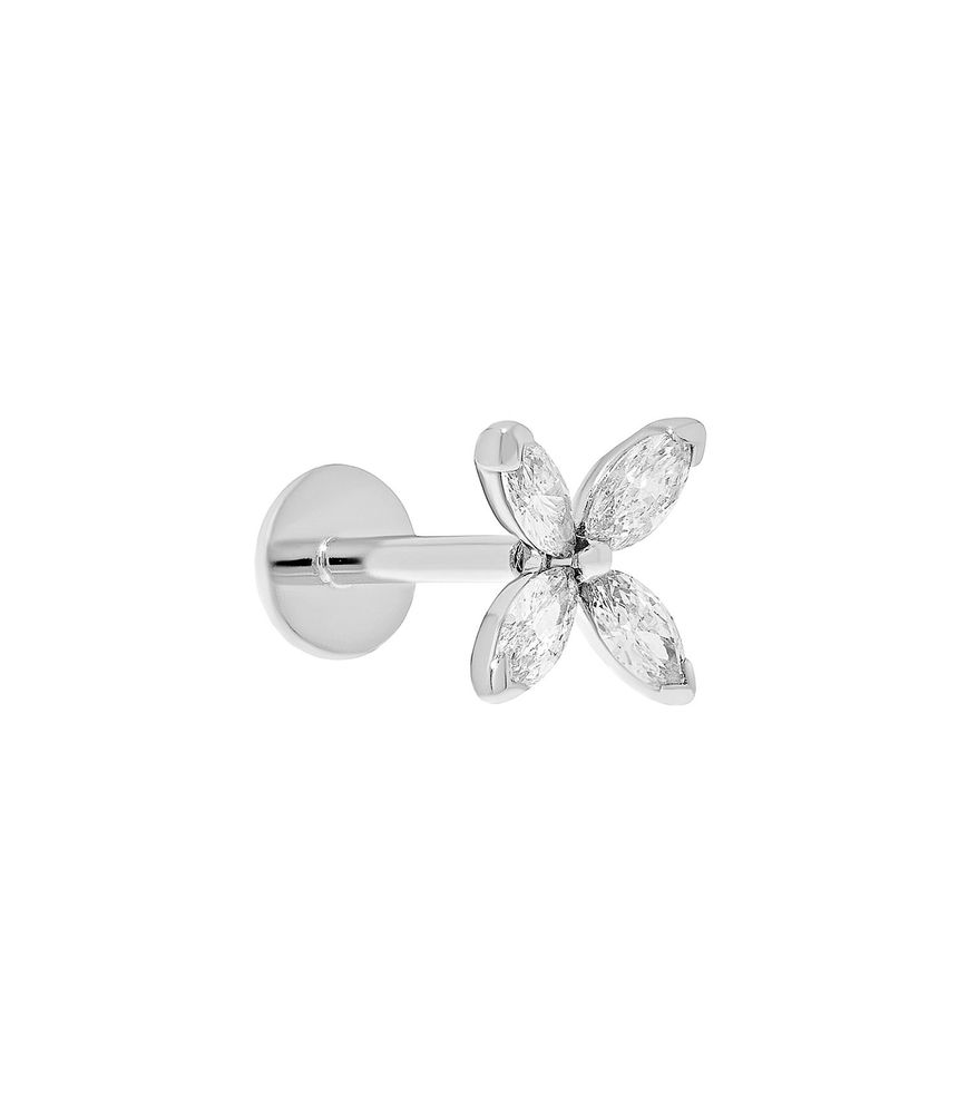 Piercing-de-tarraxa-flor-de-ouro-branco-