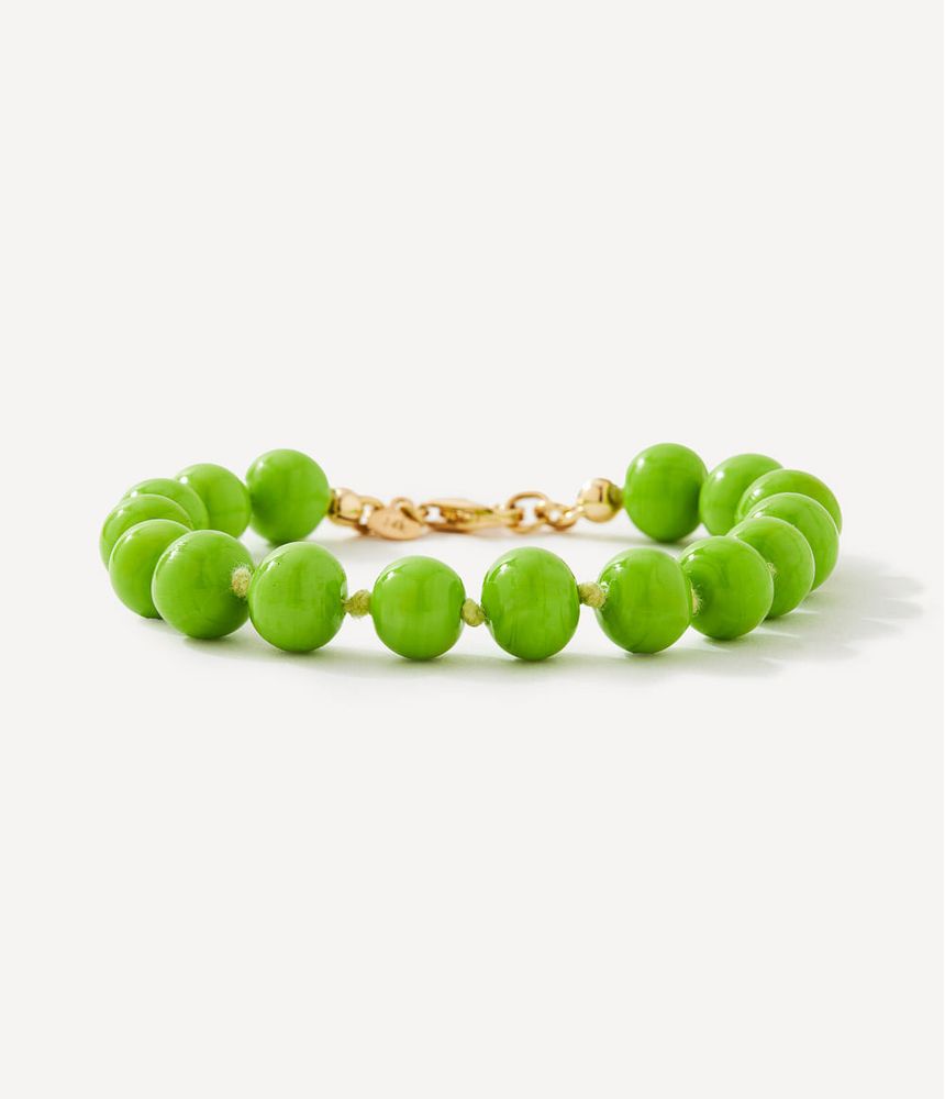 pulseira-light-green-murano-bead-de-ouro